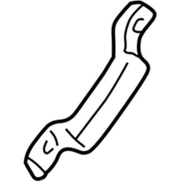 Toyota 74610-35020-B0 Grip Handle, Blue Gray, Front GRAY
