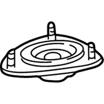 Toyota Prius Shock And Strut Mount - 48609-47020