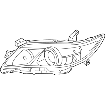 Toyota 81130-33700 Headlamp