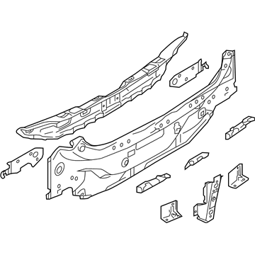 Scion 58307-WB001 Rear Body Panel