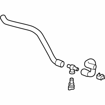 Toyota 16295-F4020 Coolant Hose