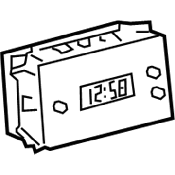 Scion 83910-12650 Clock