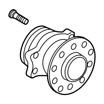 Toyota SU003-11362 Rear Hub & Bearing