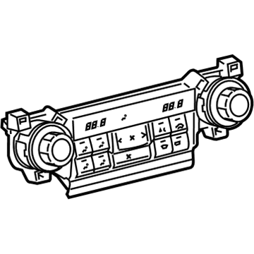 Toyota 4Runner A/C Switch - 55910-35300