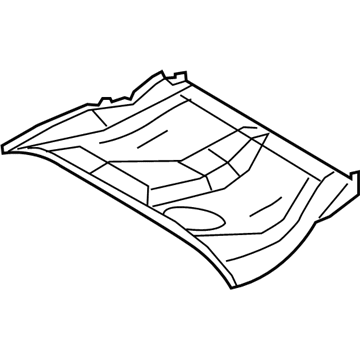 Toyota Corolla Floor Pan - 58211-12938