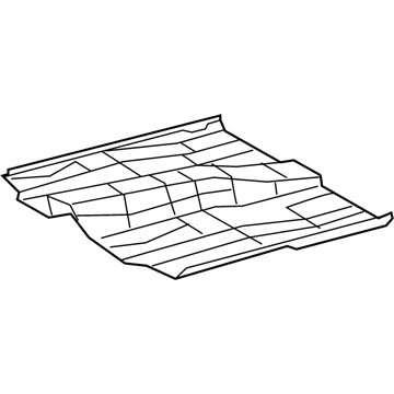 Toyota Corolla Floor Pan - 58111-02920