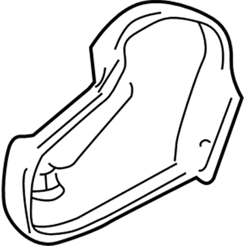 Toyota 71811-0C030-B0 Track Cover