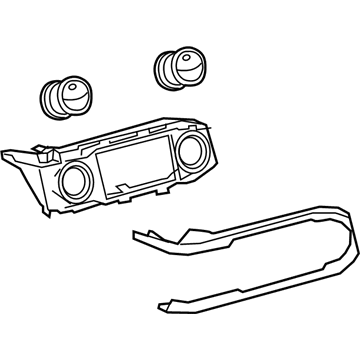 Toyota 55405-04120-C6 Center Panel