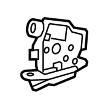 Toyota Yaris Trunk Lid Latch - 69350-02090