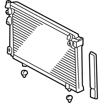 Toyota Highlander A/C Condenser - 88460-AZ009