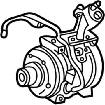 Toyota Highlander A/C Compressor - 88320-33140-84