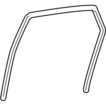 Toyota Prius V Window Run - 68152-47042