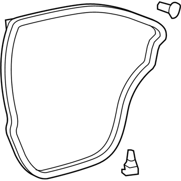 Toyota Avalon Door Seal - 67872-07010