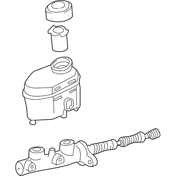 Toyota Sequoia Brake Master Cylinder - 47201-0C041