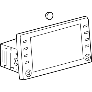 Toyota 86140-0A150 Receiver Assy,  Radio & Display