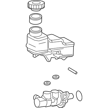 Toyota Brake Master Cylinder - 47201-02870
