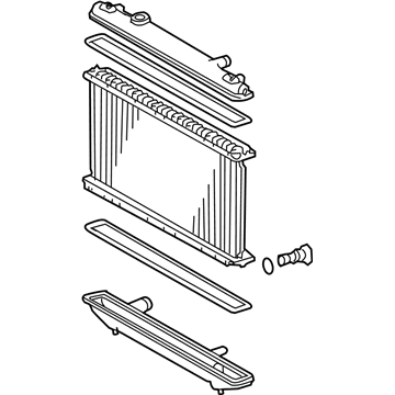 Toyota Radiator - 16400-20340