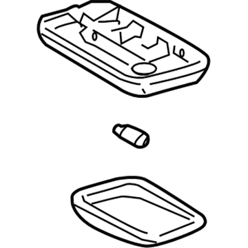Toyota 81240-02030-B1 Dome Lamp Assembly