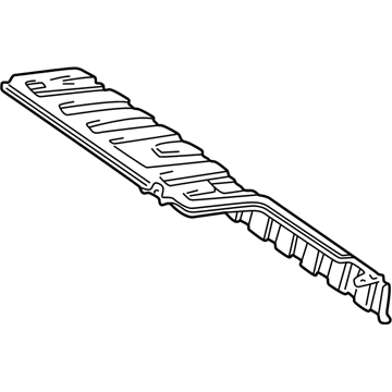 Toyota 58329-17011 Heat Shield, Rear Upper
