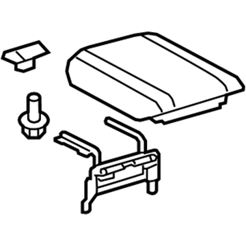 Toyota 58905-35120-E0 Armrest Door