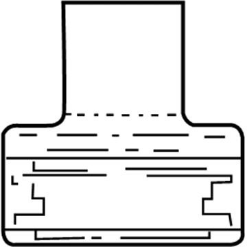 Toyota 74599-0E020 Air Bag Label