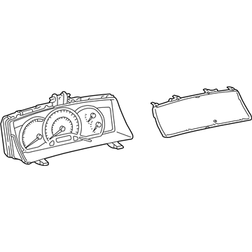 Toyota Corolla Instrument Cluster - 83800-02680