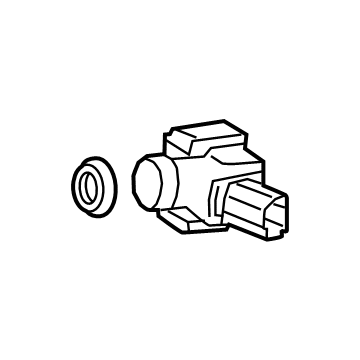Toyota bZ4X Parking Assist Distance Sensor - 89341-K0070-D4
