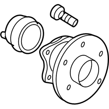 Toyota 42450-02170 Hub & Bearing, Rear