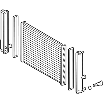 Toyota Prius Plug-In Radiator - 16410-AZ019