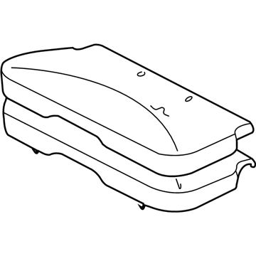 Toyota 71601-5C440-B0 Seat Cushion