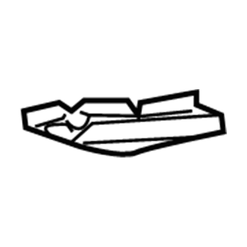 Scion 57195-20040 Lower Bracket Reinforcement Plate
