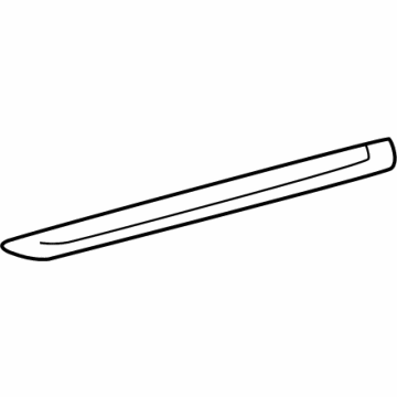 Toyota 67911-62010-C0 Scuff Plate, Passenger Side