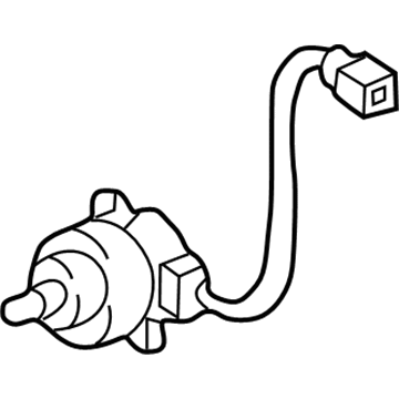 Toyota Fan Motor - 16363-27050