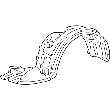 Toyota Avalon Wheelhouse - 53876-AC020