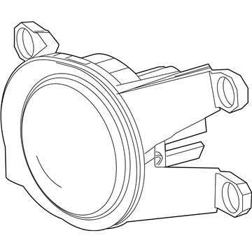 Toyota 81211-52140 Fog Lamp Assembly