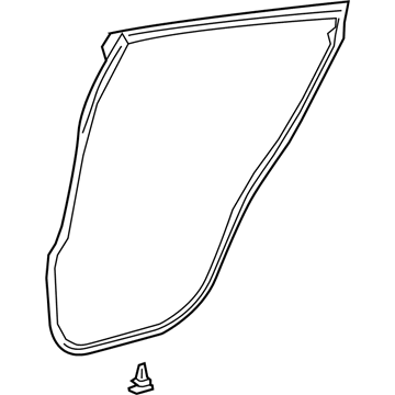 Toyota C-HR Door Seal - 67872-10100