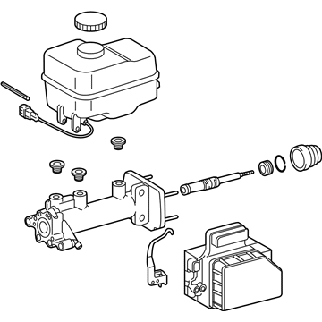 Toyota Tacoma Brake Master Cylinder - 47025-04054