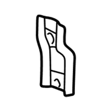 Toyota 76645-60040 Mud Guard Bracket, Passenger Side