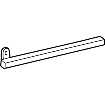 Toyota 75660-60040 Belt Molding, Passenger Side