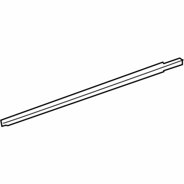 Toyota 75710-48100 Belt Molding, Passenger Side