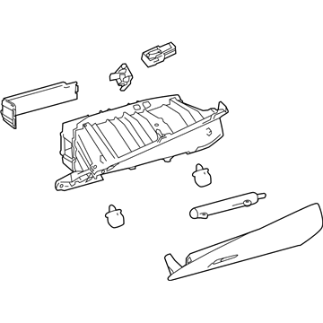 Toyota Camry Glove Box - 55303-33300-C0