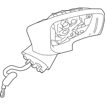 Toyota Yaris Car Mirror - 87909-WB012
