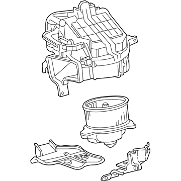 Toyota Sienna Blower Motor - 87130-08020