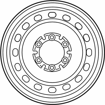 Toyota 4Runner Spare Wheel - 42611-35460