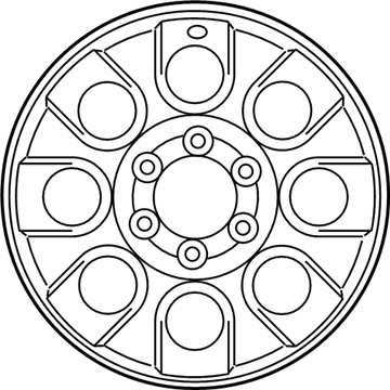 Toyota 4Runner Spare Wheel - 42611-35410