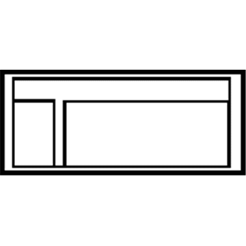 Toyota 16793-46010 Caution Label
