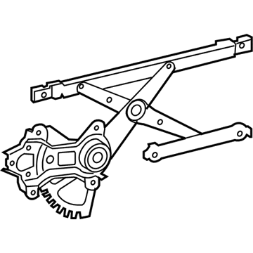 Toyota Sequoia Window Regulator - 69803-0C040