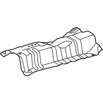 Toyota 58152-30080 Rear Shield