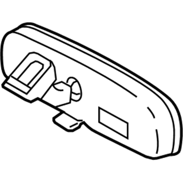 Toyota Prius C Car Mirror - PZ313-52010