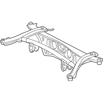 2005 Toyota Matrix Rear Crossmember - 51206-12190